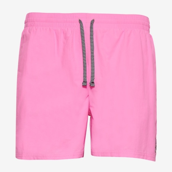 Mens Nike Solid Icon 5" Volley Shorts Pink Size XL - Picture 2 of 4
